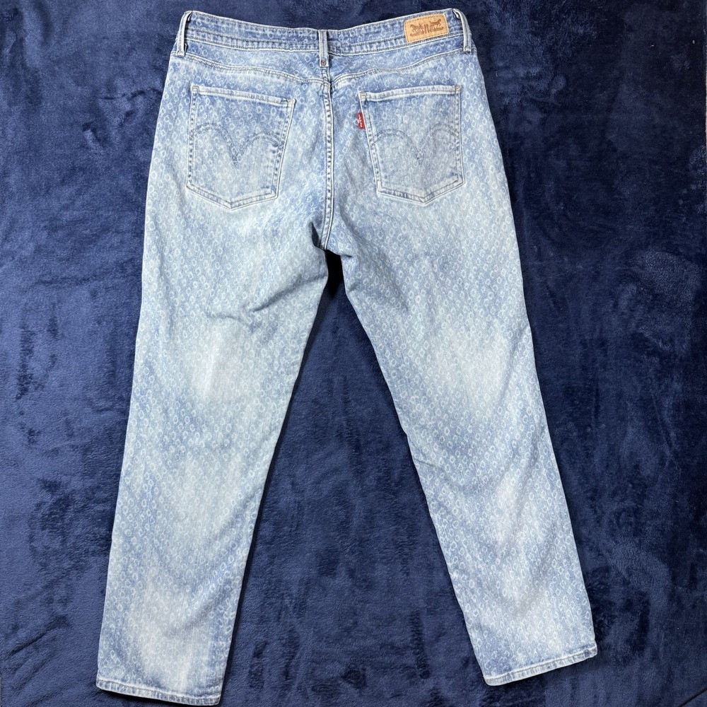 Levi's Mid Rise Skinny Two Tone Diamond Jeans‎ Size 10 - Picture 10 of 16